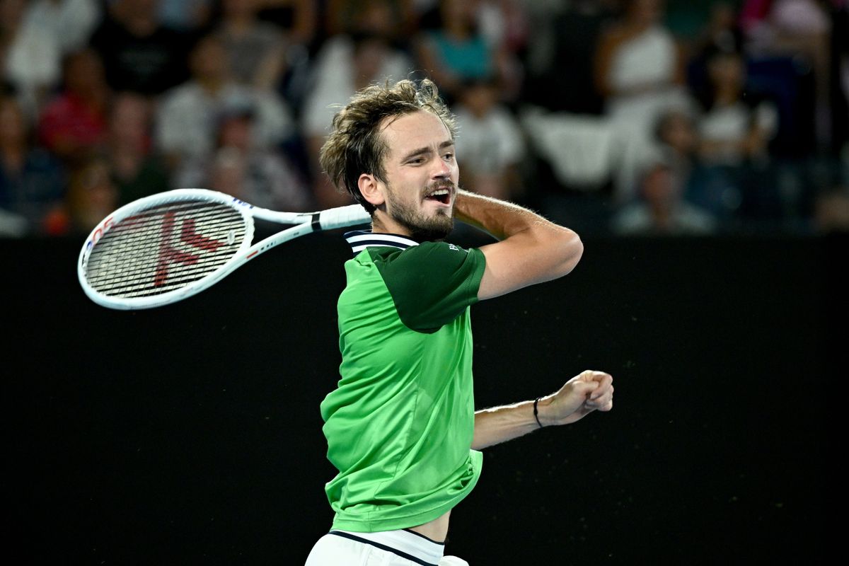 Danyiil Medvegyev Jannik Sinner Australian Open Grand Slam