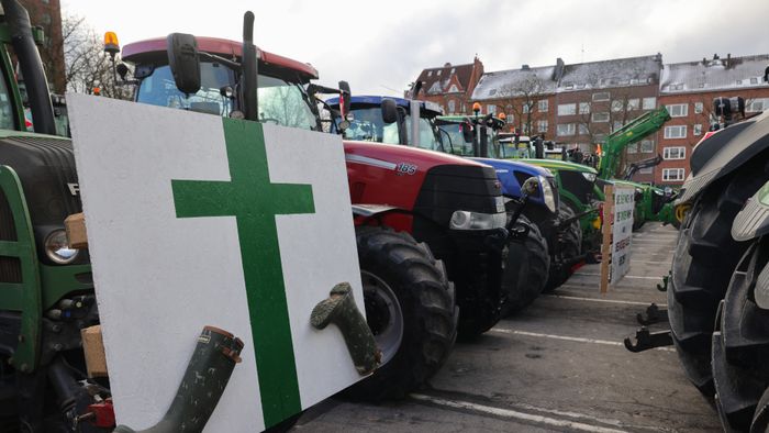 Farmers' protests - Kiel