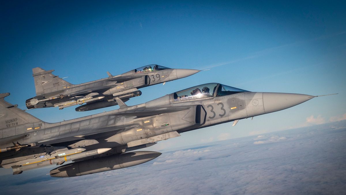 Gripenek gyakorlatoztak Eger felett, a helyiek csak egy nagy robbanást hallottak