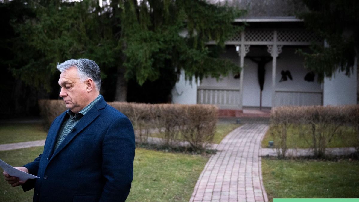 Orbán Viktor Sopronbánfalváról: Meló, az van!