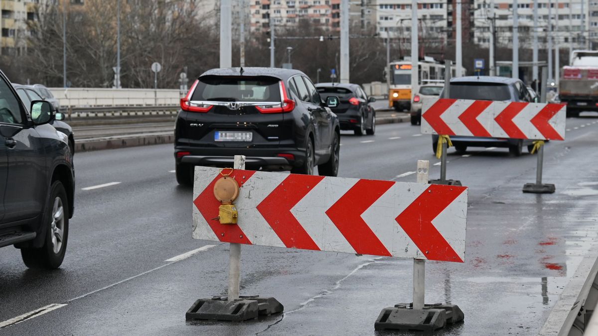 Lezárják az Árpád híd egyik oldalát, mutatjuk, merre kerülhet
