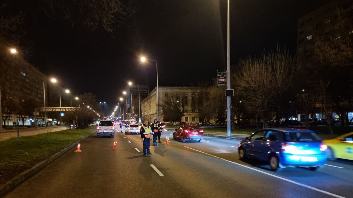 Nagy razziát tartott a rendőrség Budán