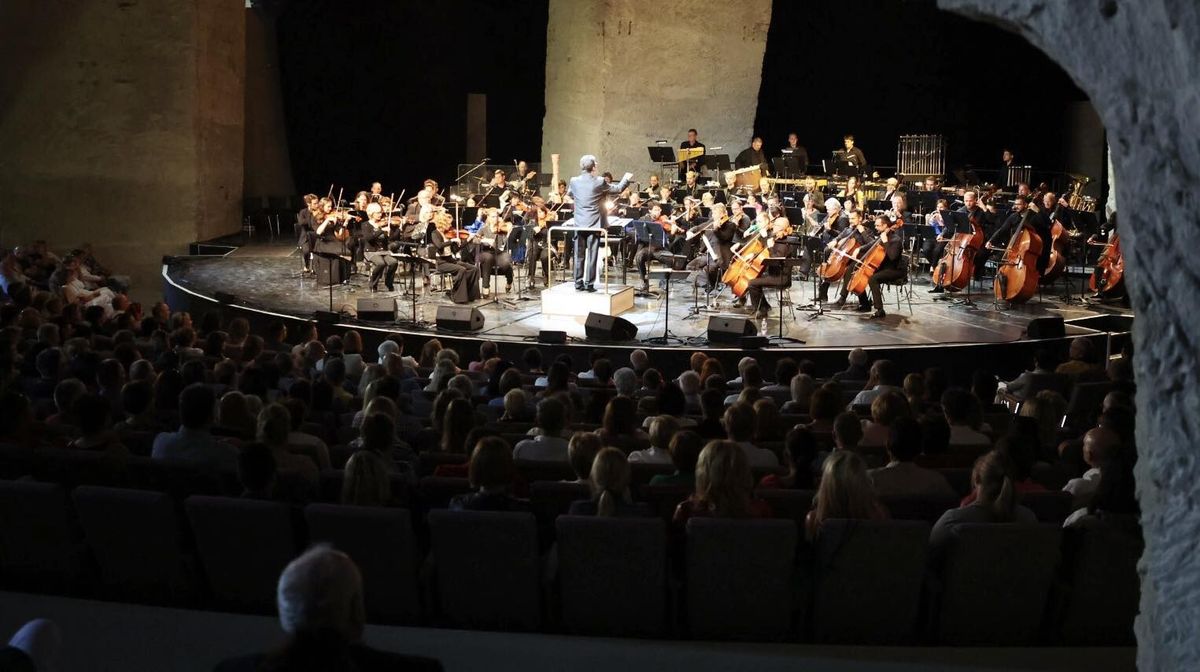 A Győri Filharmonikus Zenekar a Fertőrákosi Barlangszínház visszatérő vendége