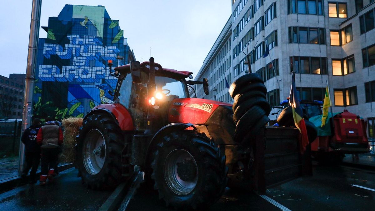 A gazdák még nagyobb erővel szállták meg Brüsszelt, mint korábban + videó