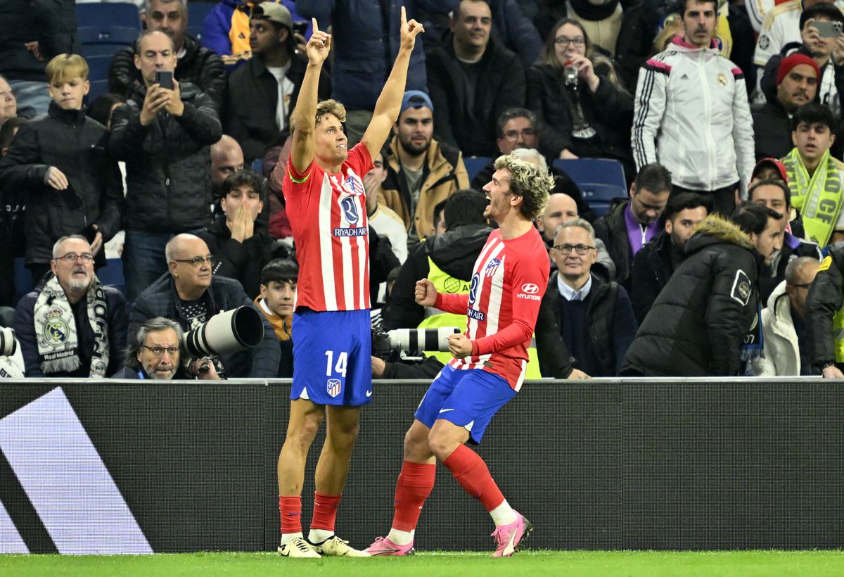 Real Madrid v Atlético Madrid - La Liga Marcos Llorente gól a hosszabbításban