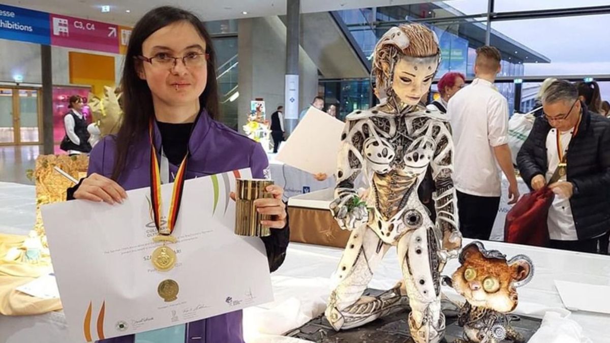 Olimpiai aranyat ért a magyar robottorta
