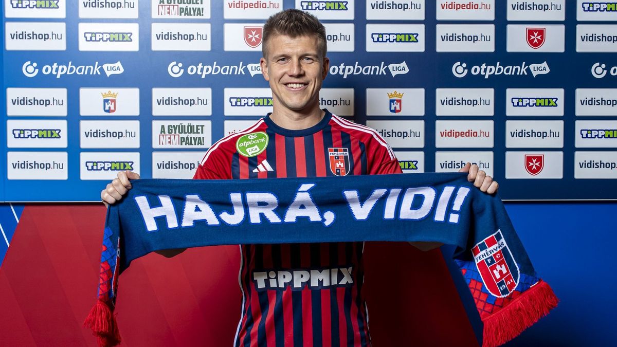 Sigér Dáviddal nagy üzletet csinált a Fehérvár, a játékos ma írt alá