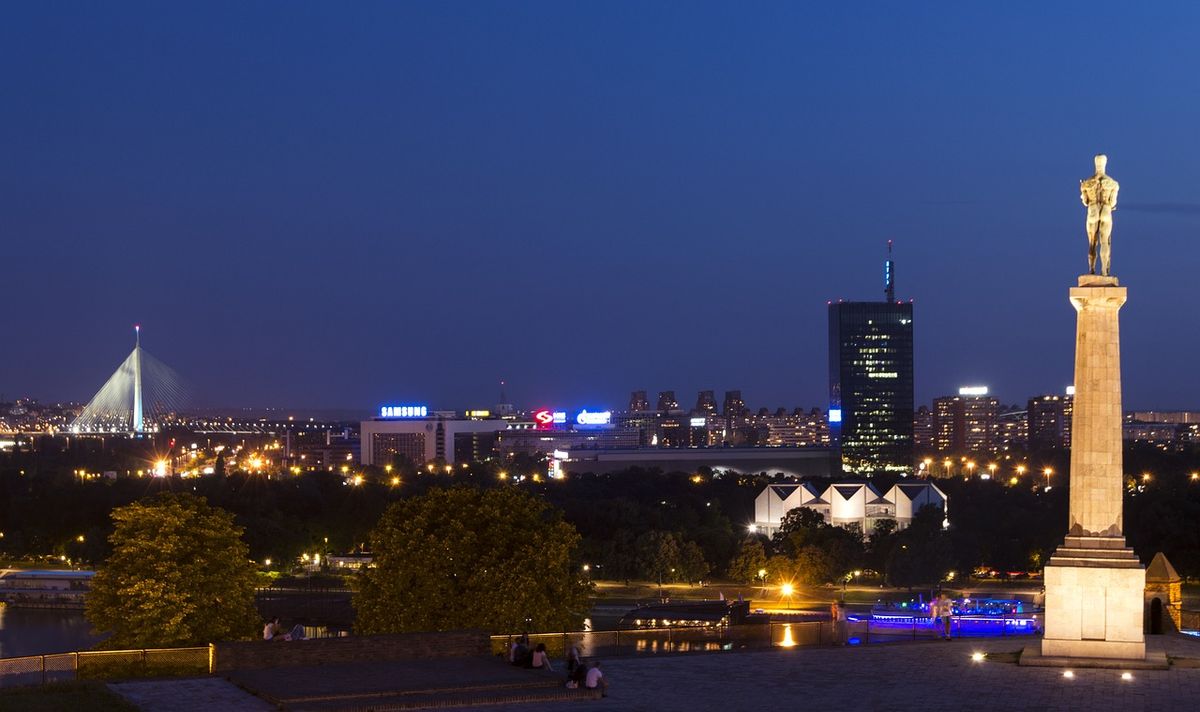 Kép: Belgrád, Szerbia fővárosa (Fotó: Pixabay, Djordjeuuu)