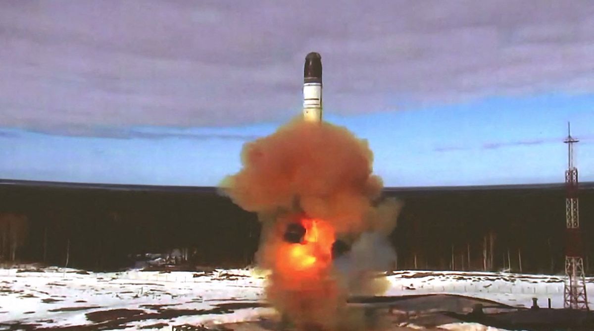 A Szarmat interkontinentális ballisztikus rakéta Oroszország haderejének egyik büszkesége
