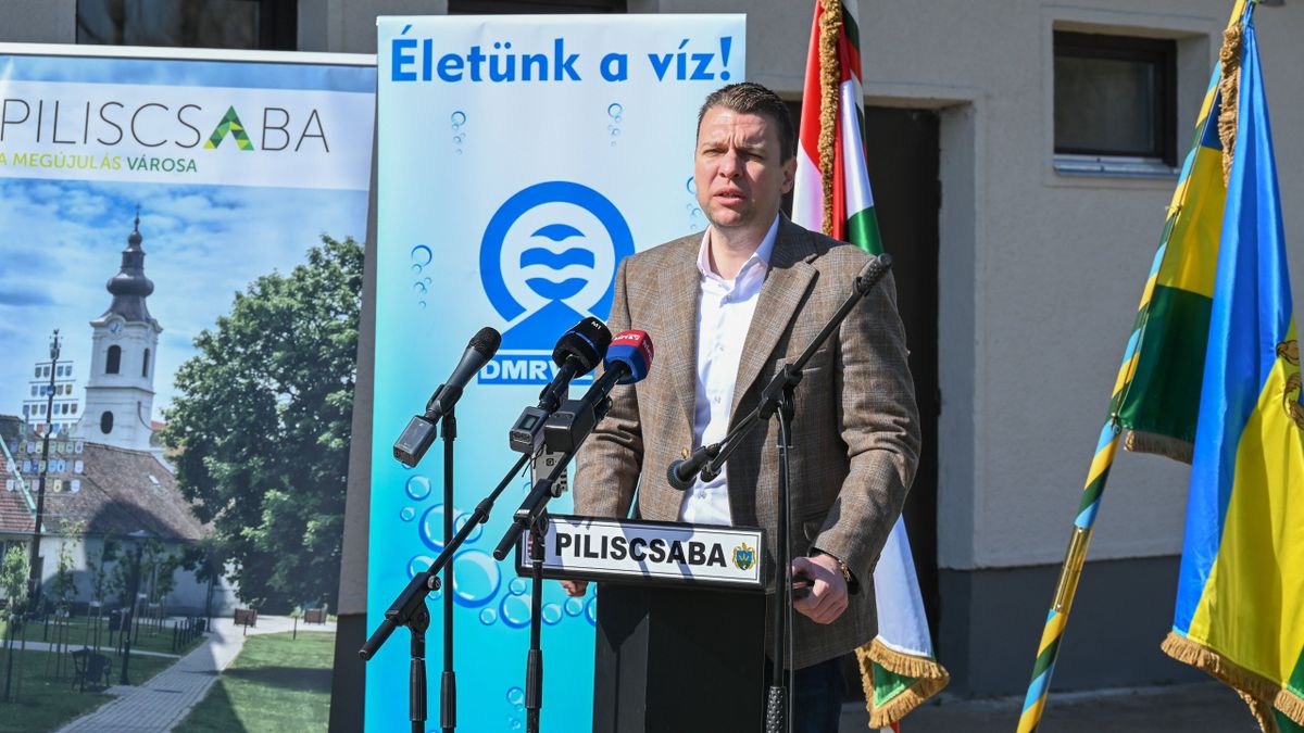 Átadták a kibővített piliscsabai szennyvíztisztítót
