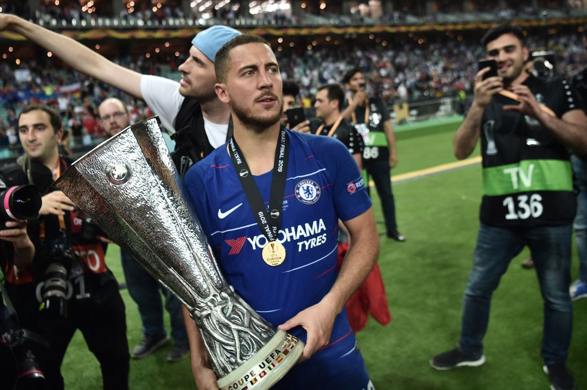 Hazard a Chelsea játékosaként csillogott a legjobban