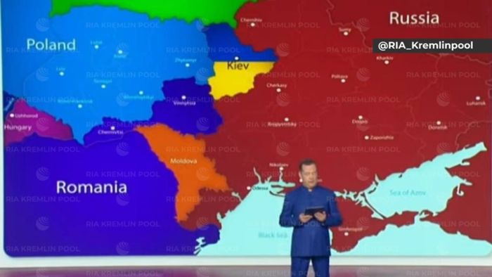 Medvegyev bejelentése kiveri a biztosítékot: Ukrajna kétségkívül Oroszország része + videó