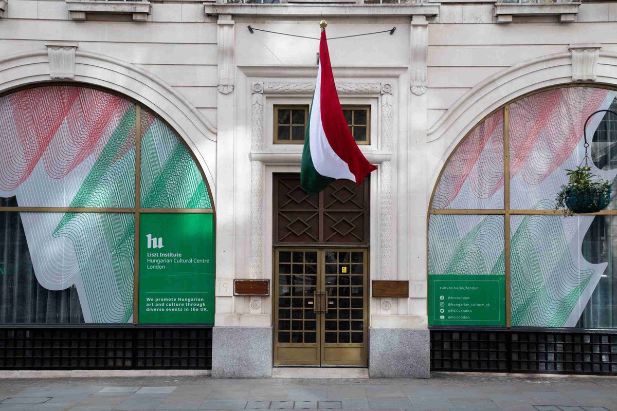 A Liszt Intézet - Magyar Kulturális Központ London épülete