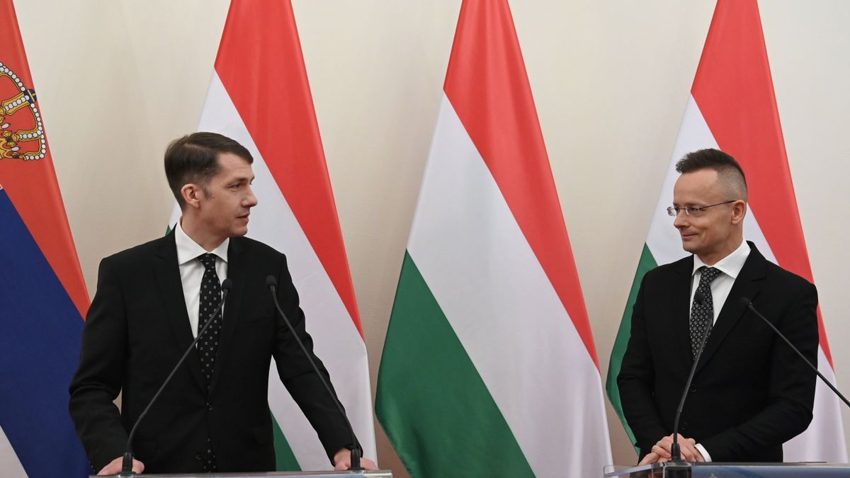 Szijjártó Péter: Magyarország és Szerbia között a történelem során most van a legjobb kapcsolat