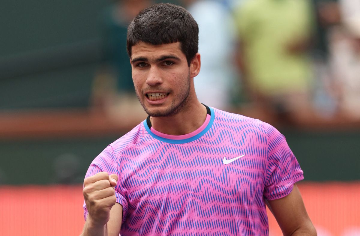 Carlos Alcaraz Marozsán Fábián Indian Wells