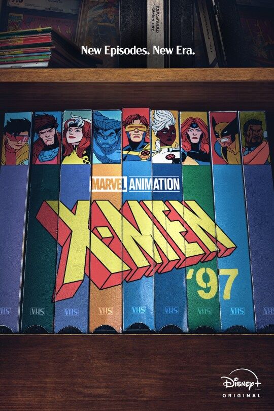 Plakát a Disney+ műsorán látható X-men '97 sorozathoz