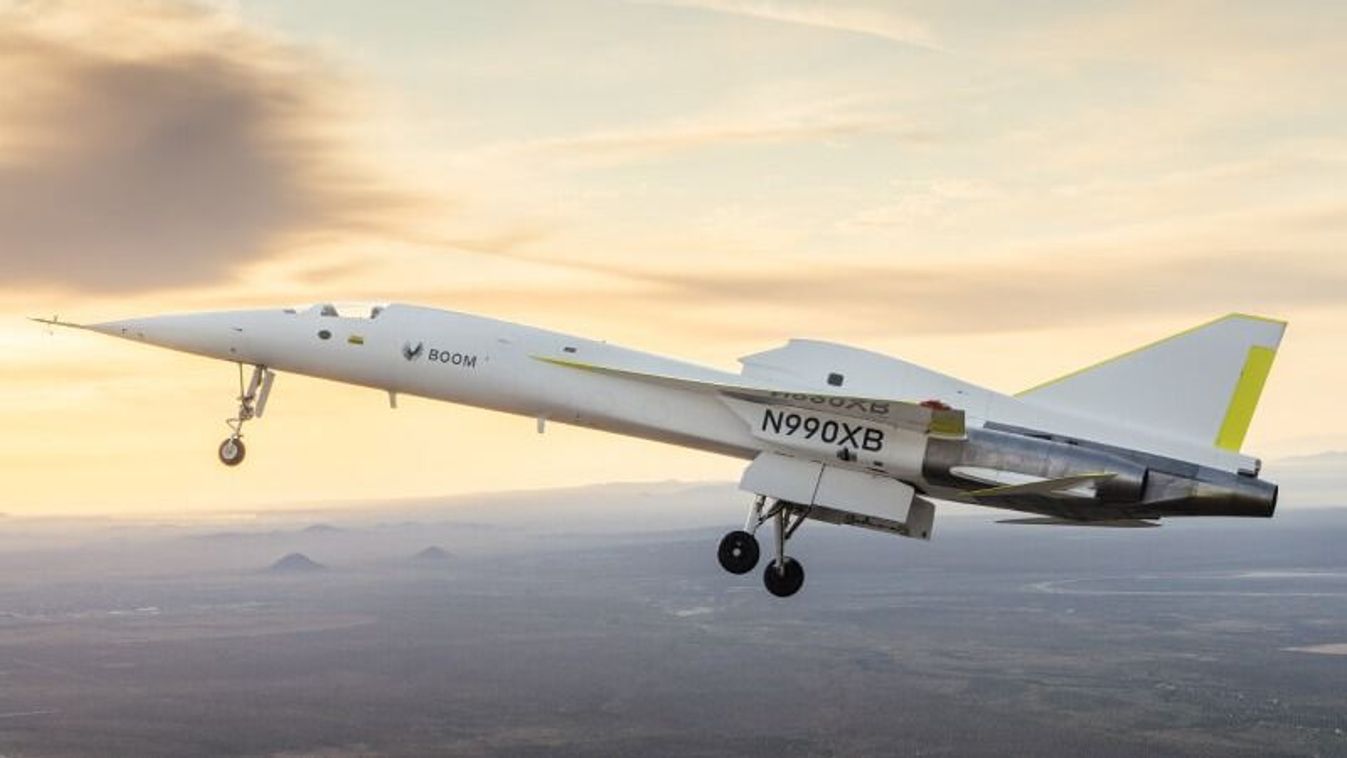 Sikeres demonstrációs repülést hajtottak végre a Boom projekt XB-1 gépével.
