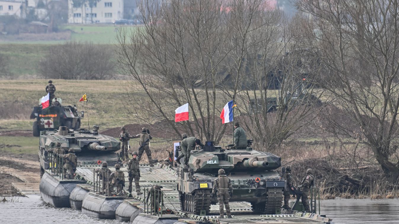 DRAGON-24 NATO trainings in Poland
Francia katonák