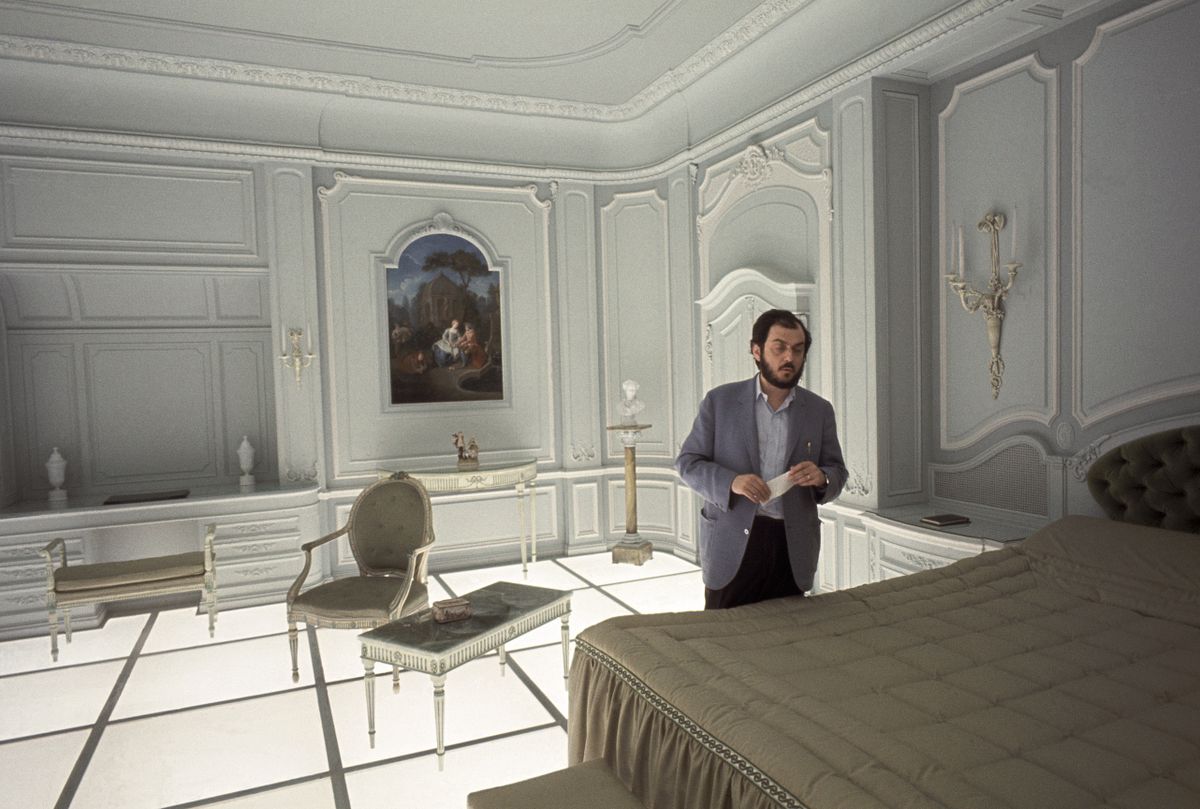 Stanley Kubrick a 2001: Űrodüsszeia forgatásán