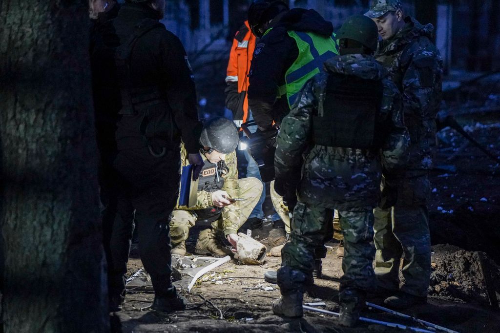 UKRAINE - RUSSIAN GUIDED BOMB ATTACK ON KHARKIV