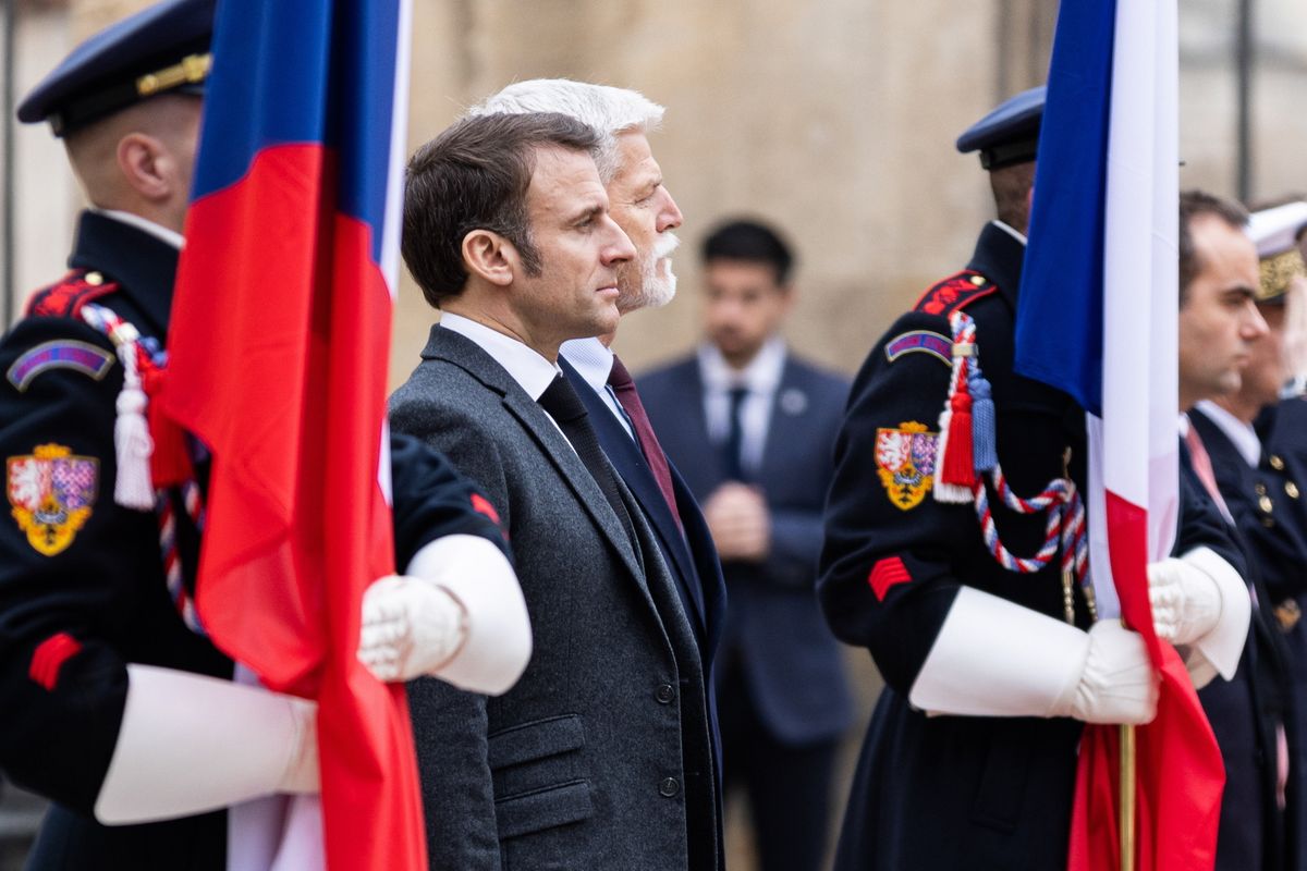 MACRON, Emmanuel; PAVEL, Petr