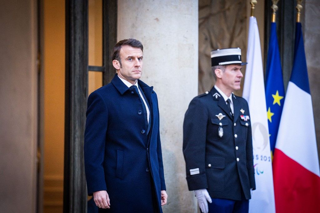 FRANCE - CONFERENCE IN SUPPORT OF UKRAINE AT THE ELYSEE PALACE