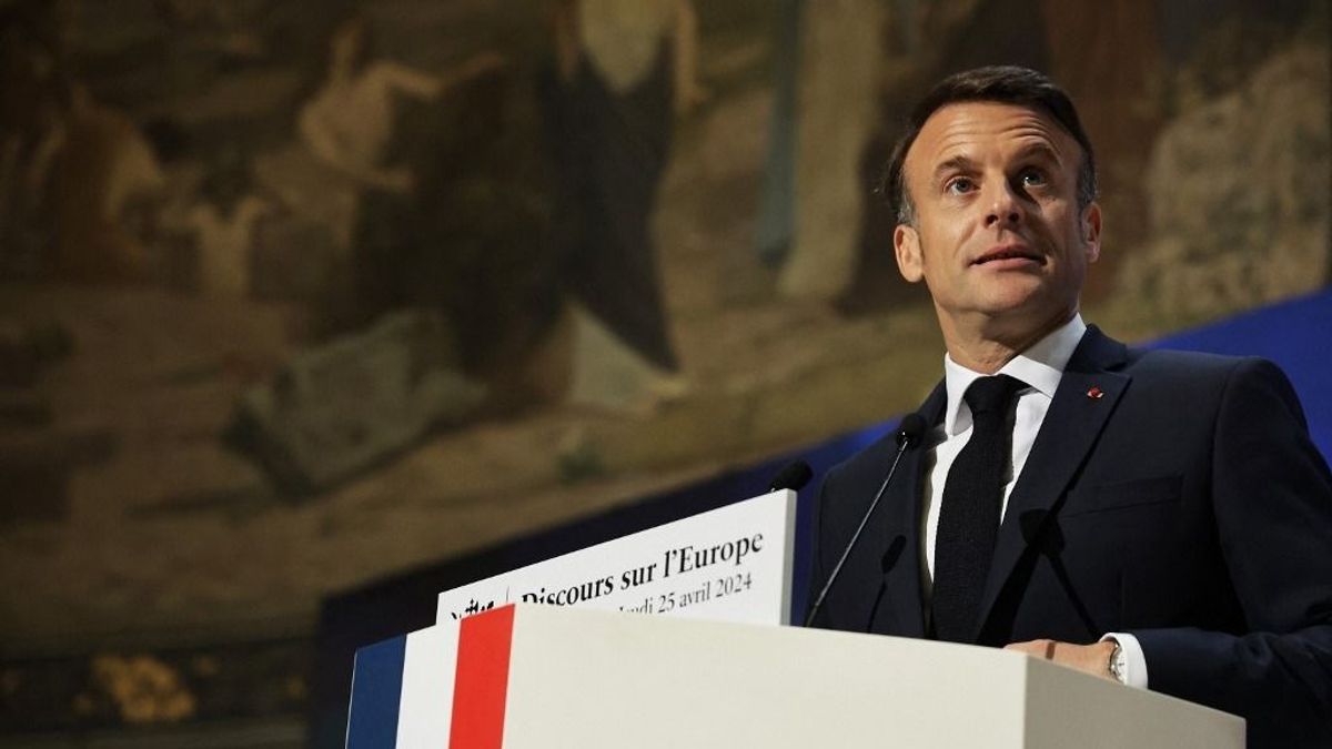 Macron bedühödött: A szuverenitás az erős Európa kulcsa!