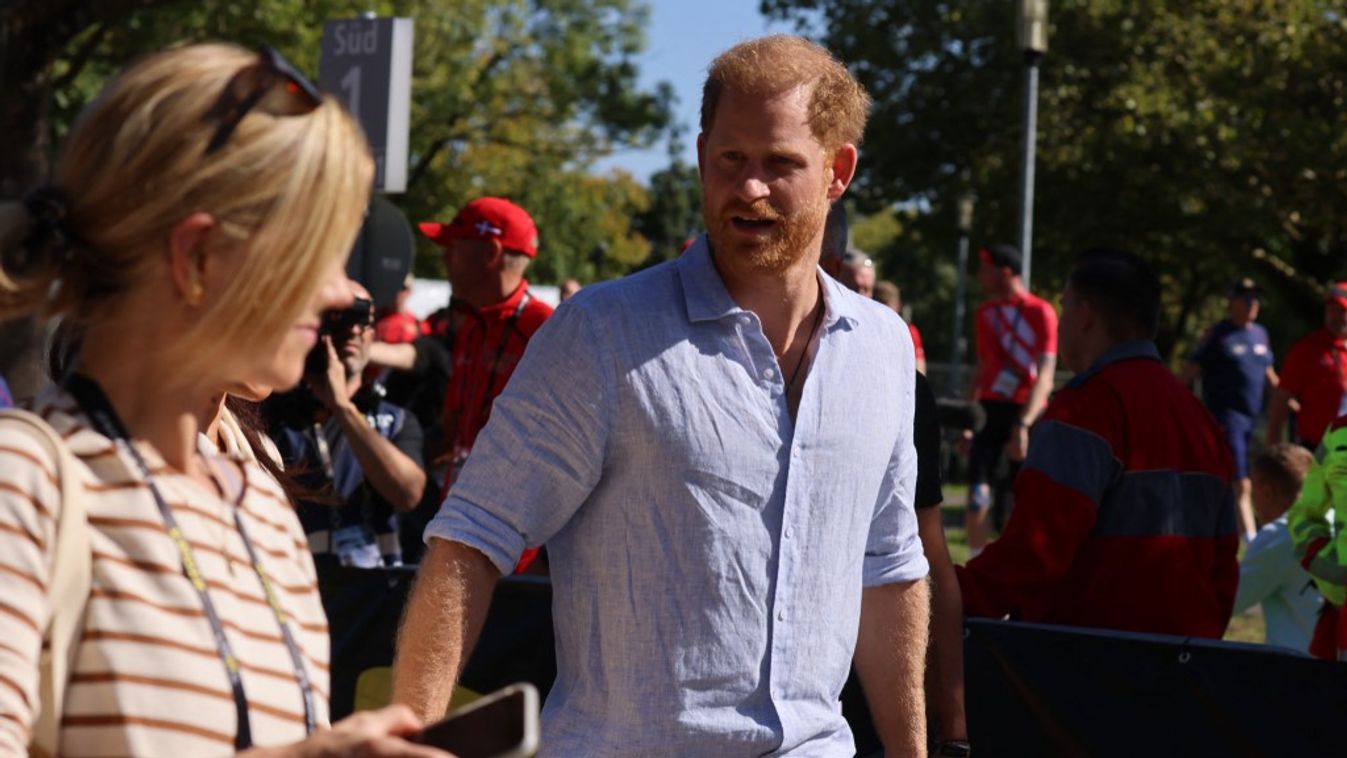 Prince Harry and his wife Meghan Markle attend 7th day of Invictus Games in Germany