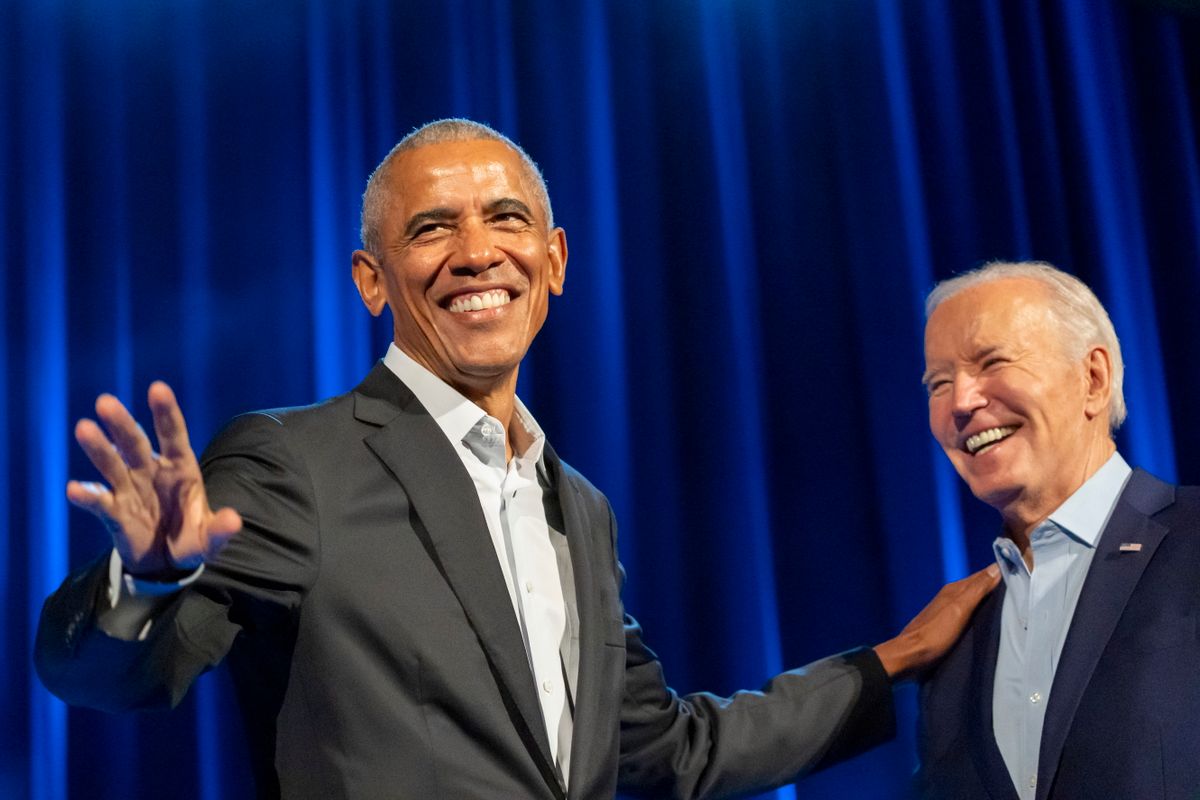 Barack Obama volt és Joe Biden jelenlegi amerikai elnök 