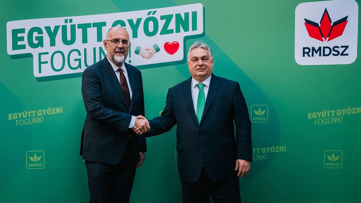 Orbán Viktort az RMDSZ elnöke fogadta Bukarestben