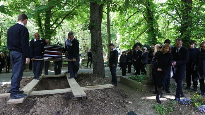 Tordy Géza temetése