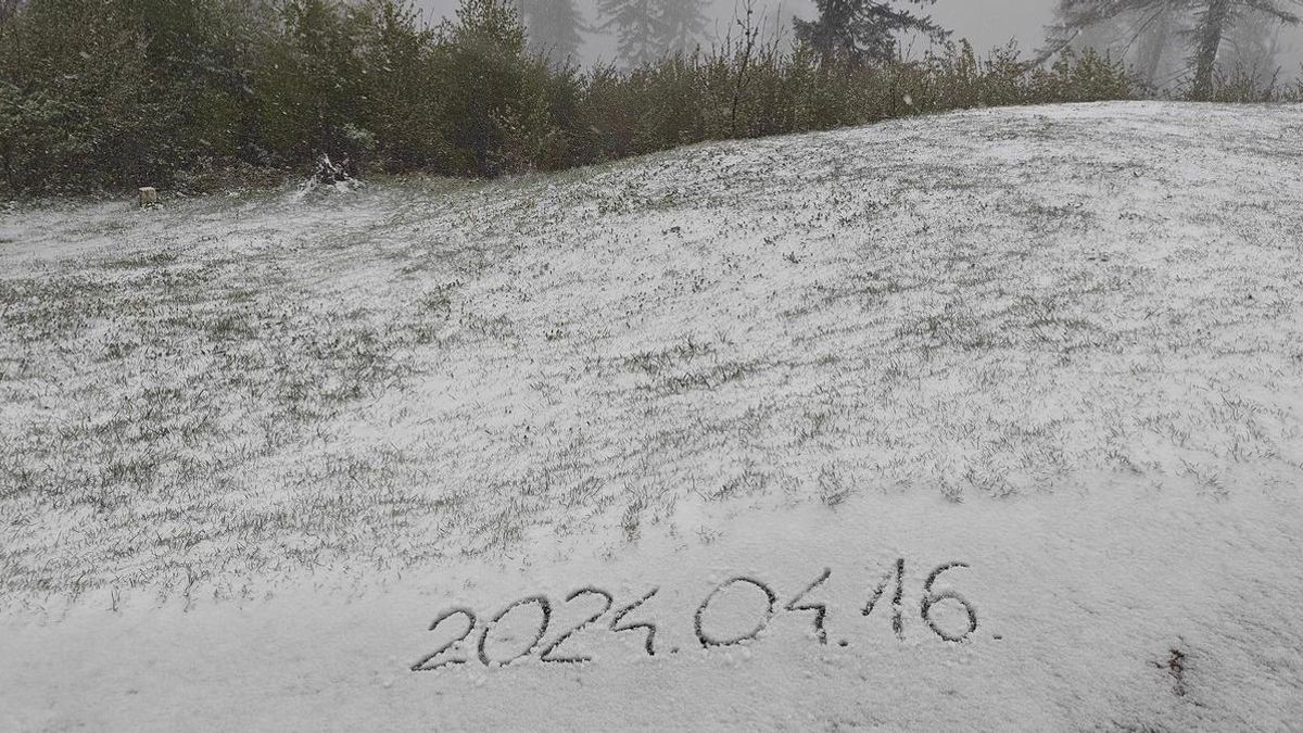 Már a hó is esik idehaza + fotó