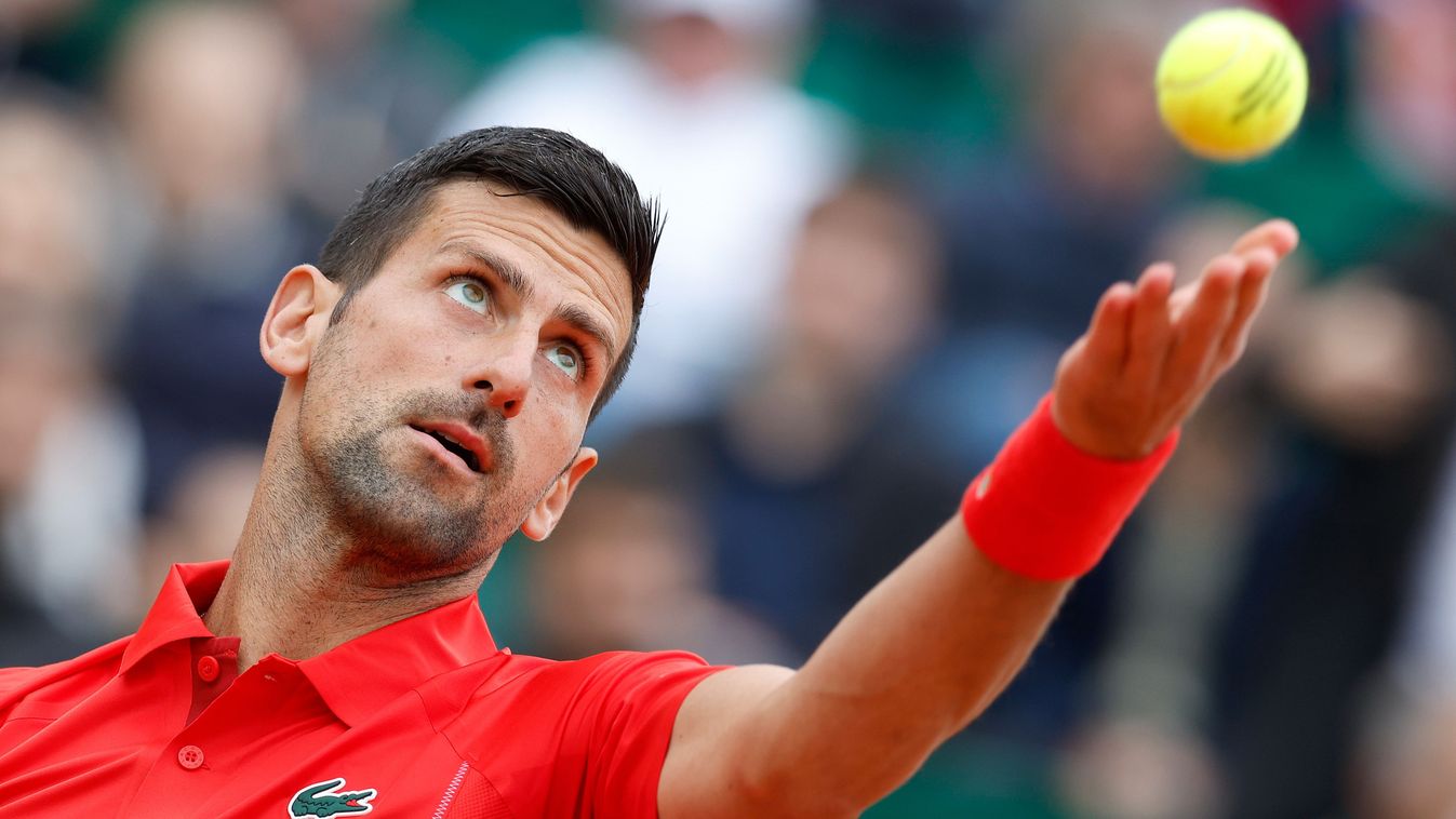 Monte-Carlo Masters ATP 1000 tenisz
A szerb Novak Djokovics közönség balhé
