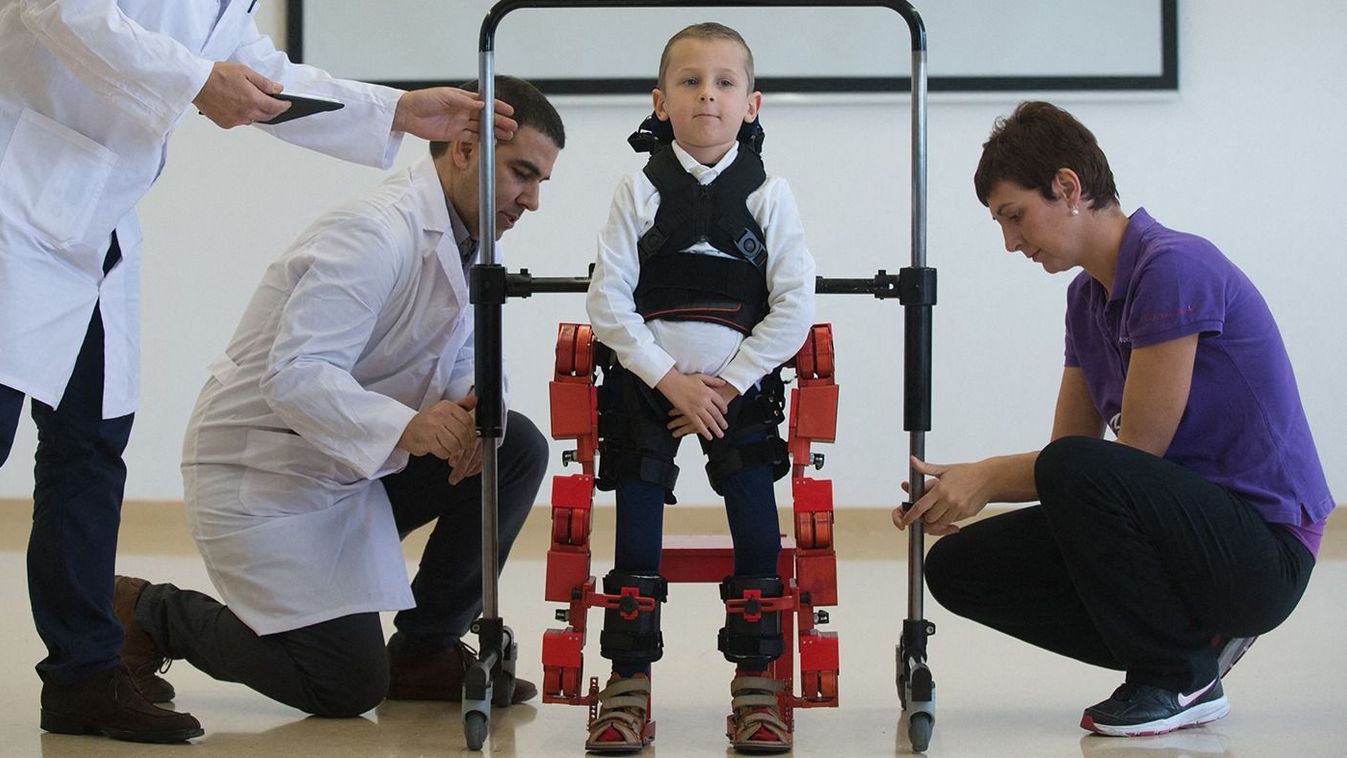 Marsi Bionics exoskeleton designed for children