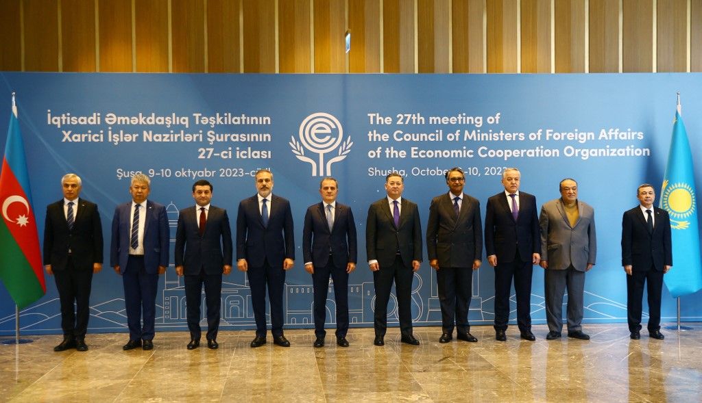 27th meeting of the Council of Ministers of Foreign Affairs of the Economic Cooperation Organization in Shusha