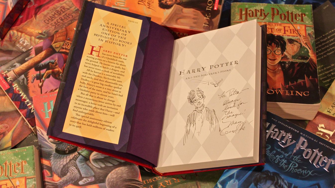 A Harry Potter könyvek számos kiadást megéltek már.