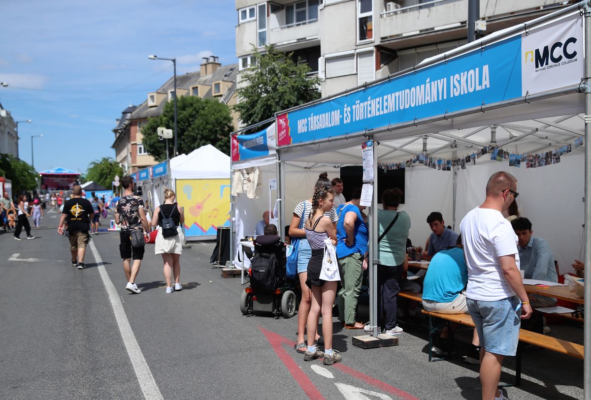 Az MCC Feszt Edu sétánya idén is ingyenesen látogatható