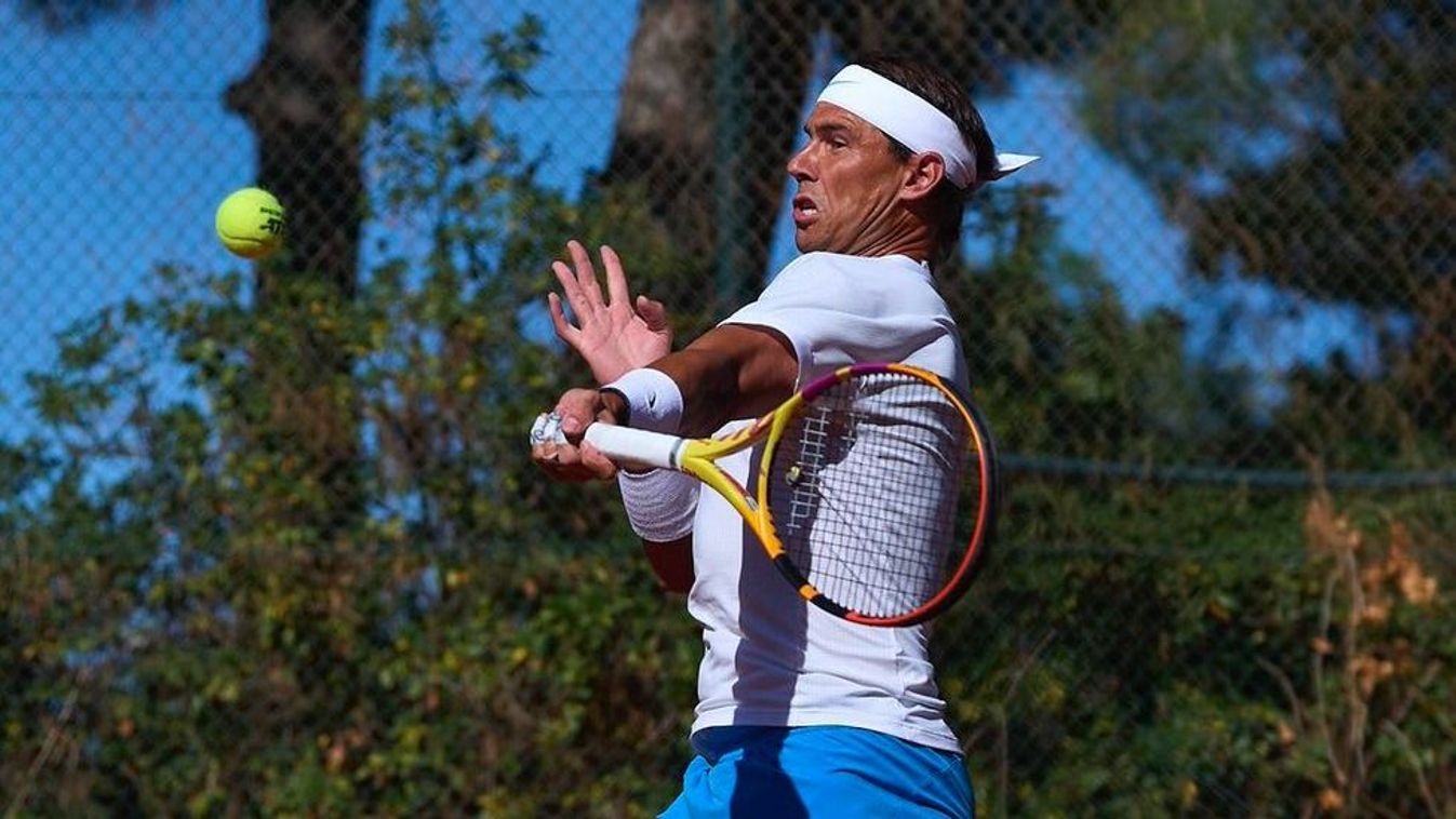 Rafael Nadal a búcsúra készül a róla elnevezett teniszpályán