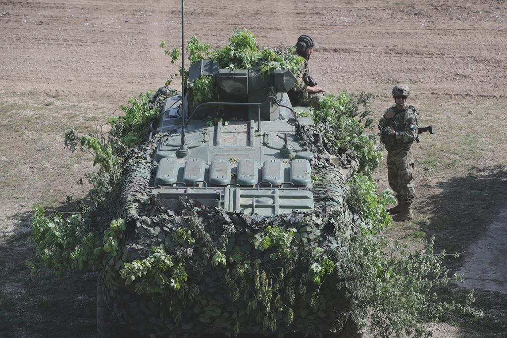 Magyar Honvédség páncéltörő képességét demonstráló hatásbemutató