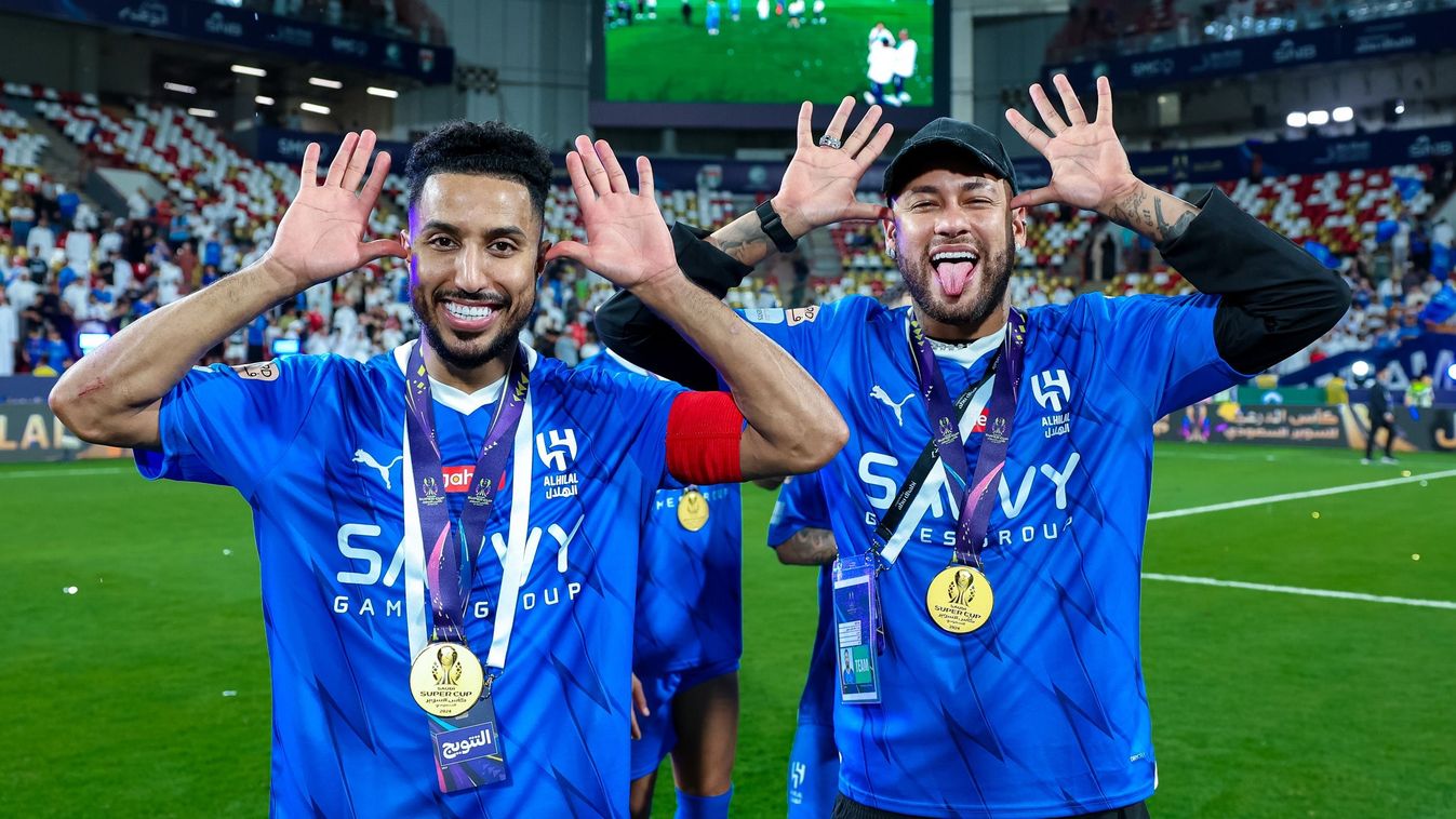 Az al-Hlal csapatából Szálem al-Davszarí és Neymar az aranyéremmel