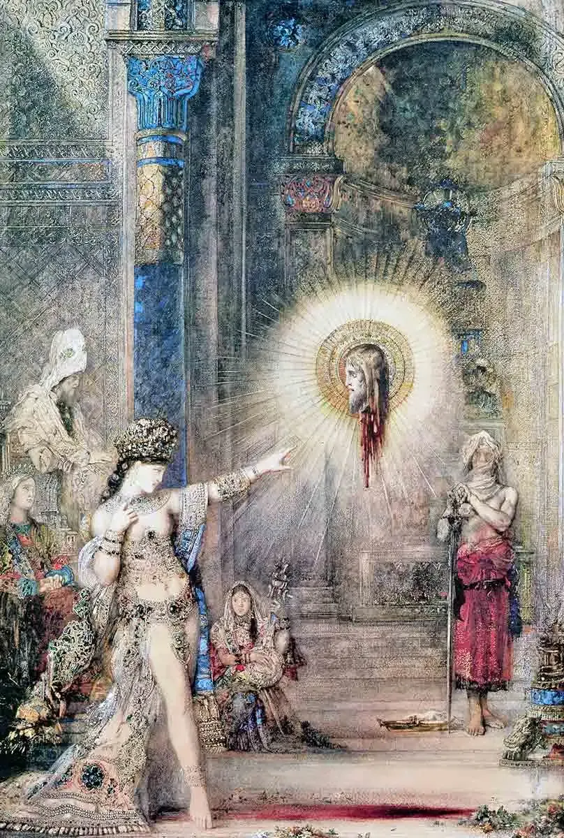Gustave Moreau Jelenés című alkotása. 