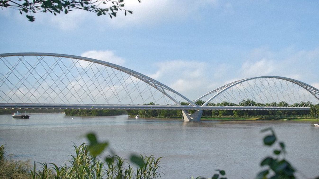 Az eddigi legdrágább Duna-híd épül meg Magyarországon + videó