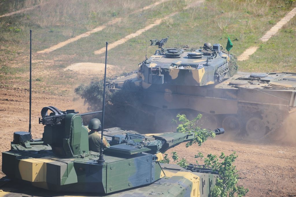 Magyar Honvédség páncéltörő képességét demonstráló hatásbemutató