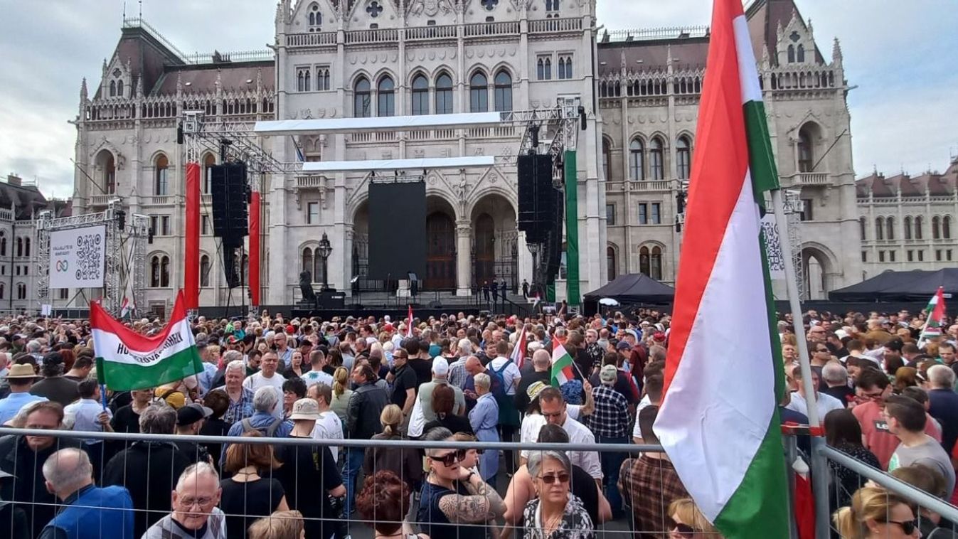 Magyar Péter tüntetés