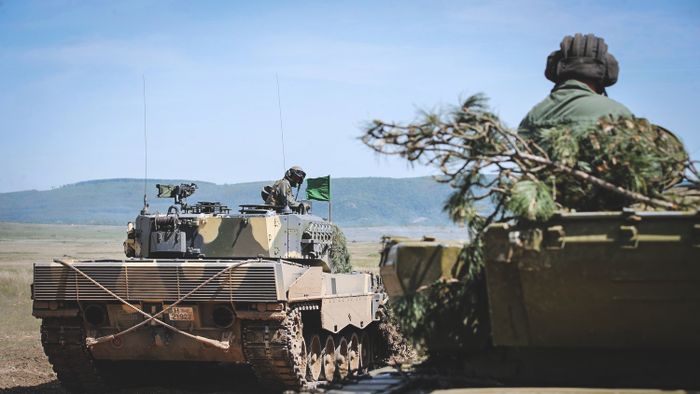 Magyar Honvédség páncéltörő képességét demonstráló hatásbemutató