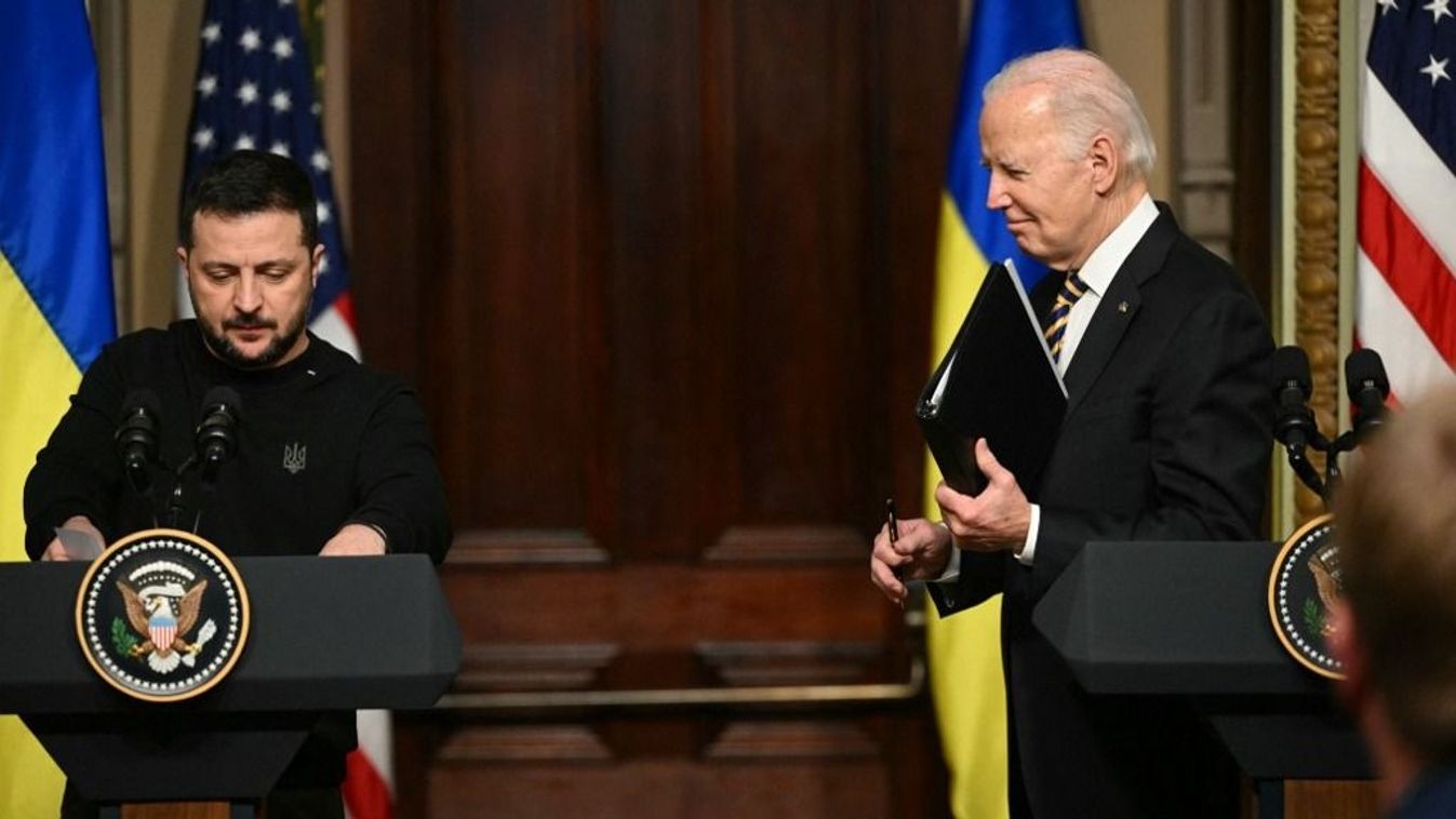 President Joe Biden hosts Ukraine's President Volodymyr Zelensky