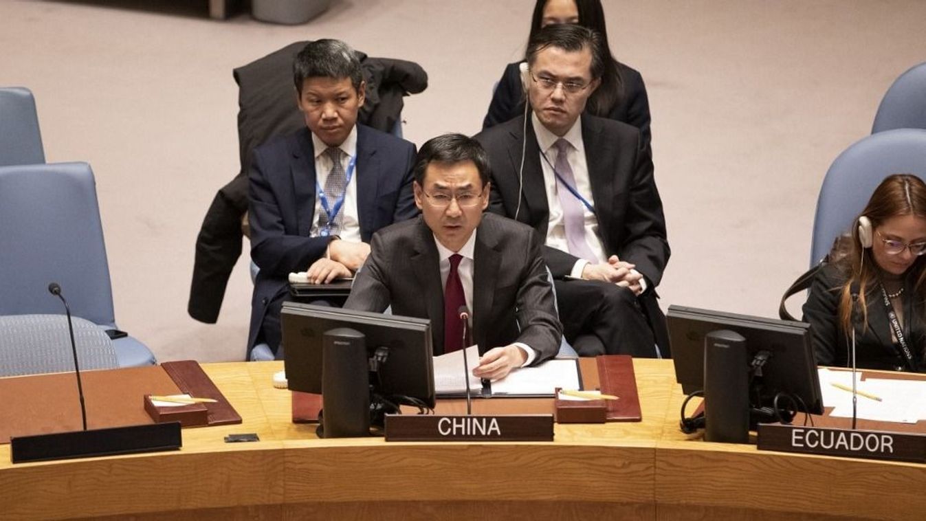 UN-SECURITY COUNCIL-UKRAINE-MEETING-CHINESE ENVOY