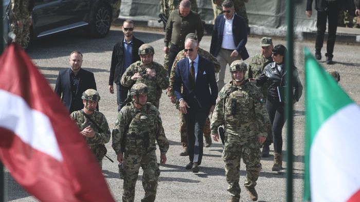 Magyar Honvédség páncéltörő képességét demonstráló hatásbemutató Szalay-Bobrovniczky Kristóf