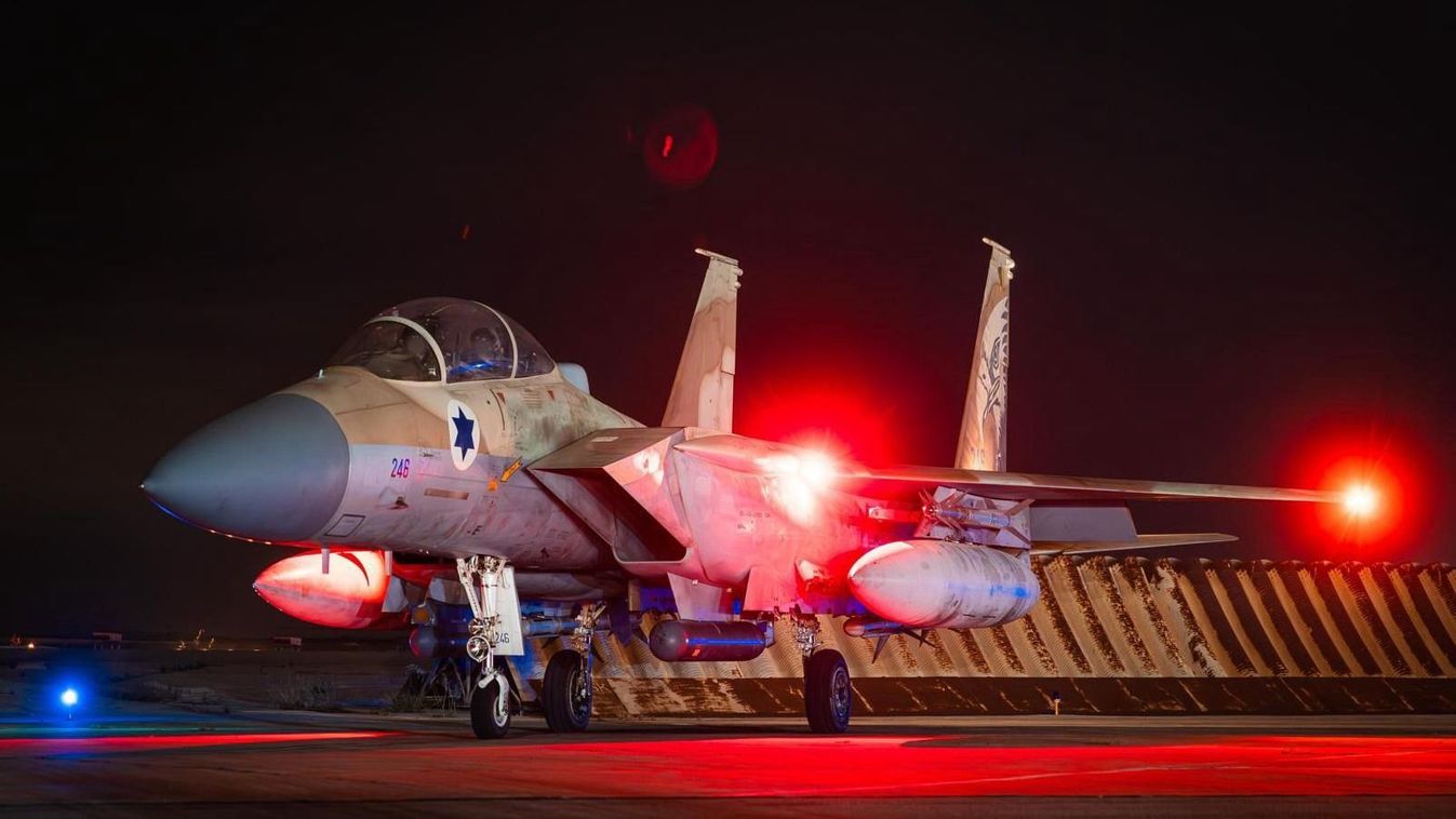Az éjszakai támadást visszaverték az izraeli légvédelmi rendszerek
