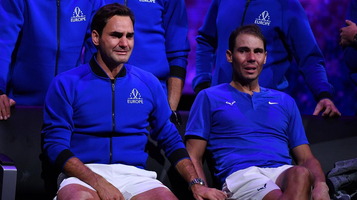 Rafael Nadal Roger Federer Laver Cup 2022